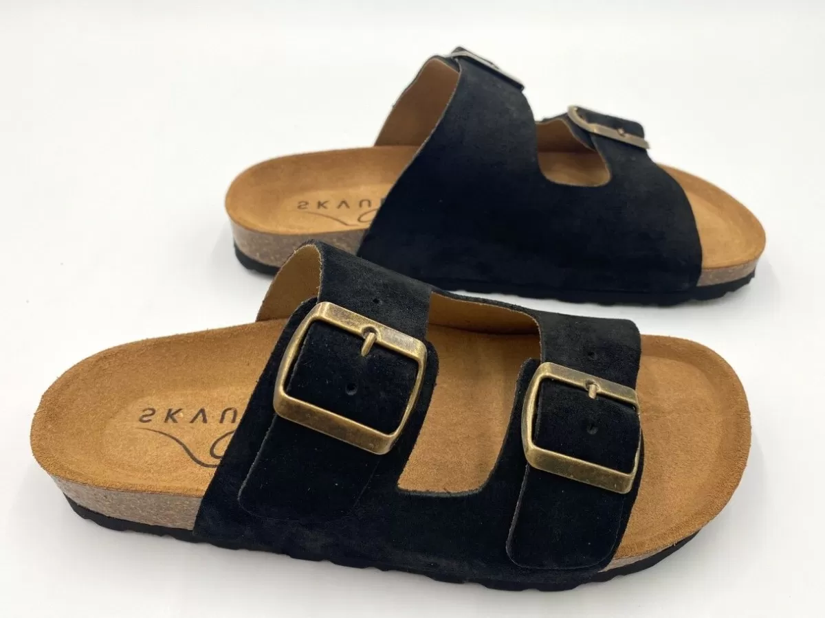 Danefæ Morso Skvulp Biosandal - Suede Black Hot