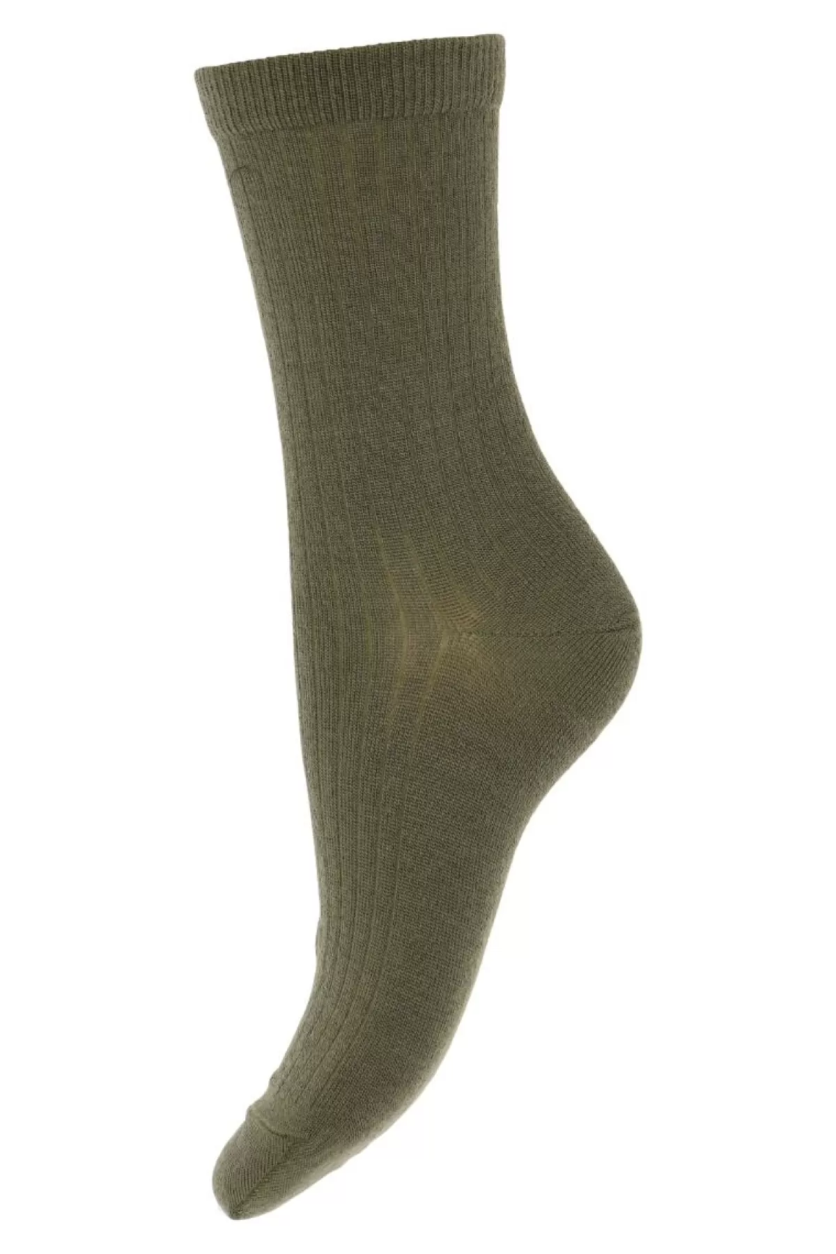 Danefæ Mp Wool Rib Socks Army-3007 Flash Sale