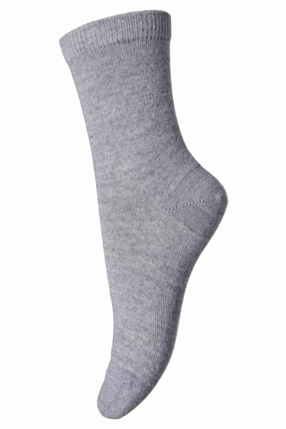 Danefæ Mp Wool/Cotton Socks Grey Melange-491 New