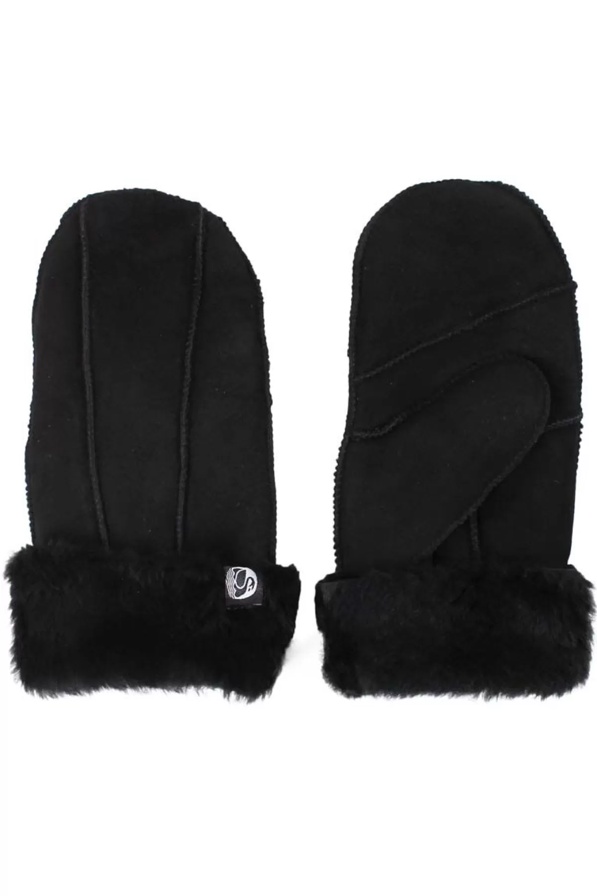 Danefæ No Waste Sheepskin Gloves Black Sale