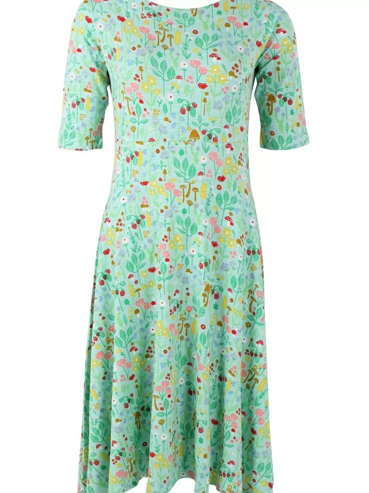 Danefæ Organic - Danecharlotte Viscose Dress Foam Botanical Clearance