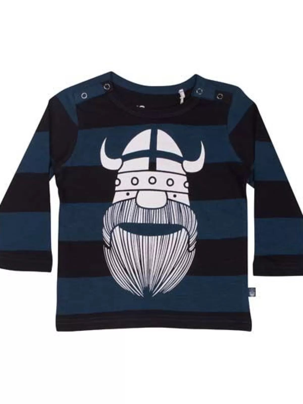 Danefæ Organic - Daneparsley Ls Deep Ocean/Black Erik Hot