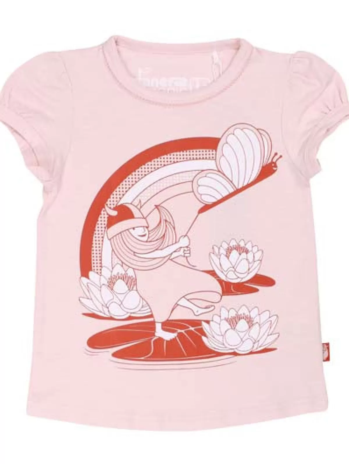 Danefæ Organic - Mushy Baby Tee Soft Pink Tommelise Outlet