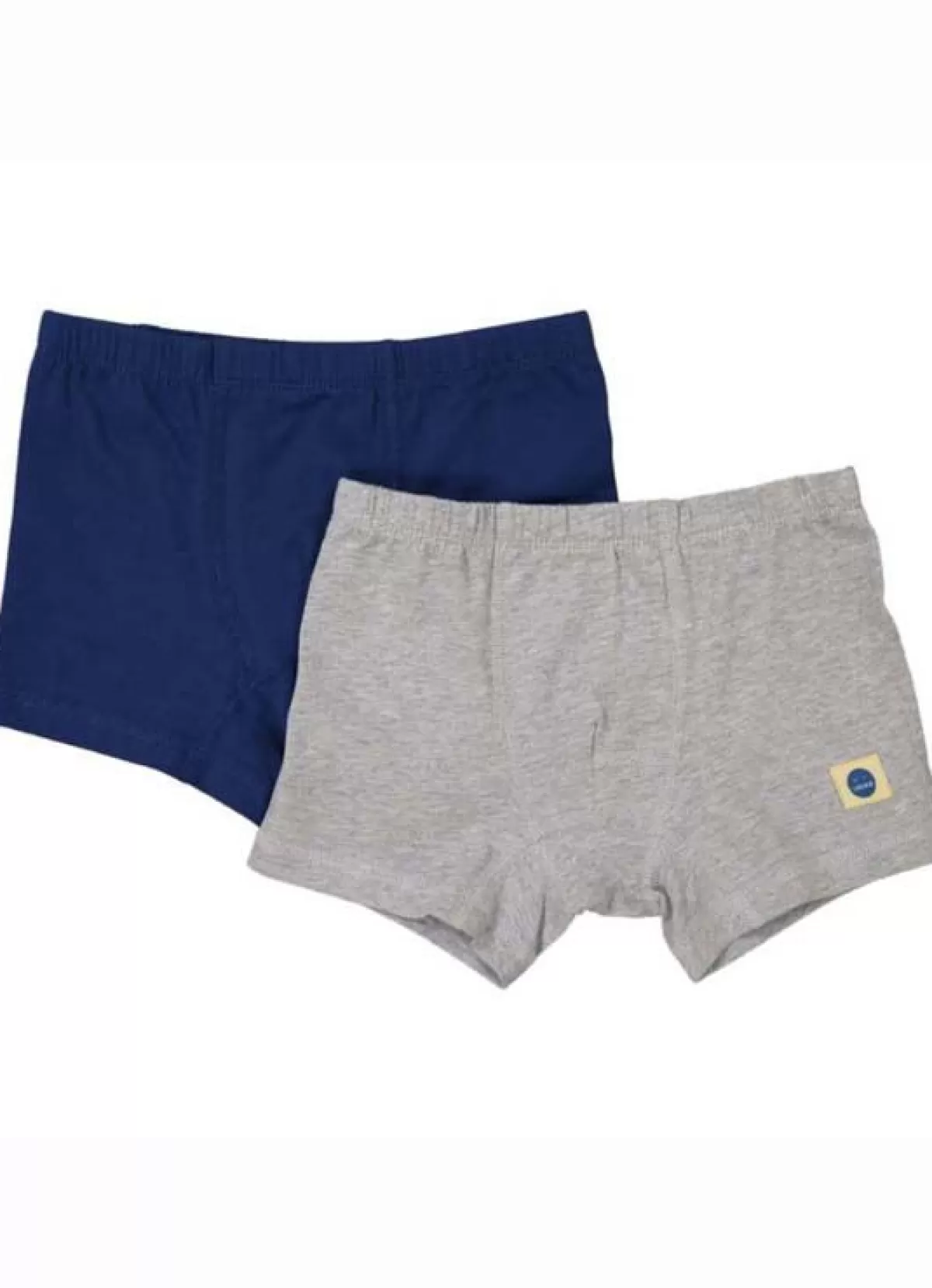 Danefæ Snork Roberto Boxers 2-Pack Navy/Grey Melange Best Sale