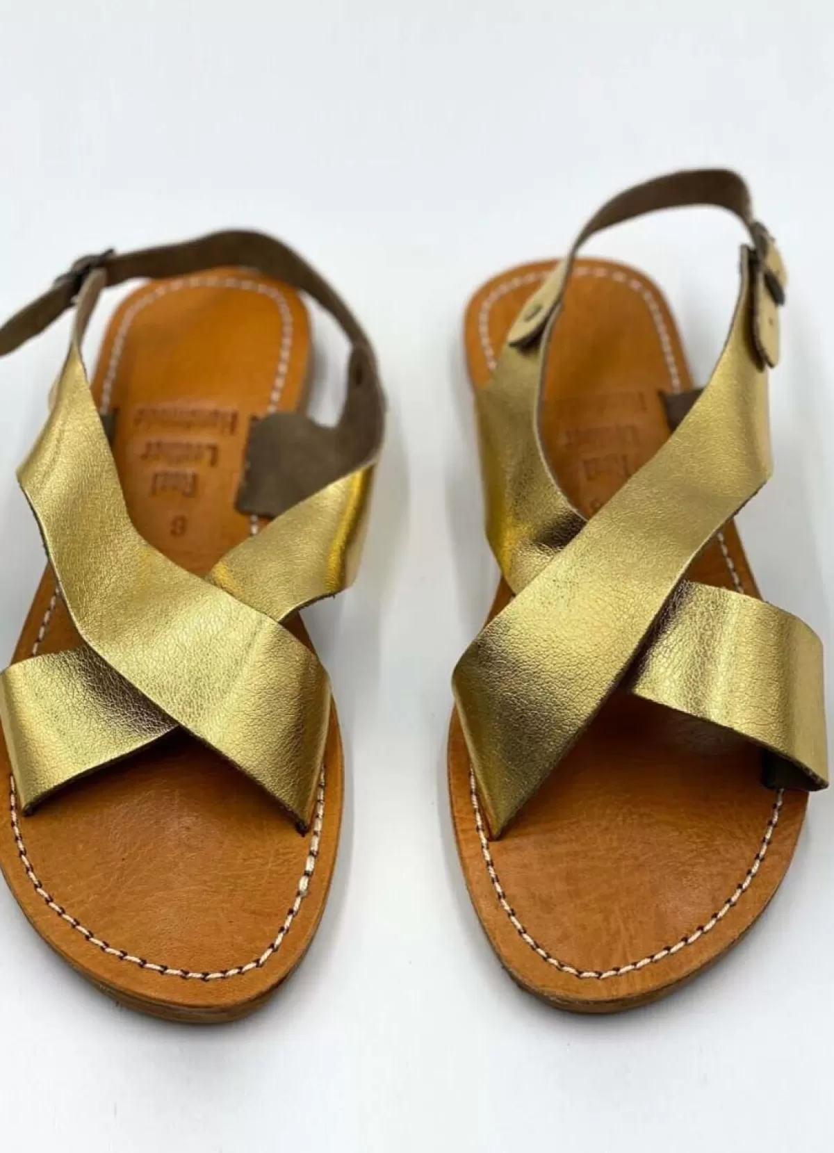 Danefæ The Wild Bazar-Sandal Croise Gold Best