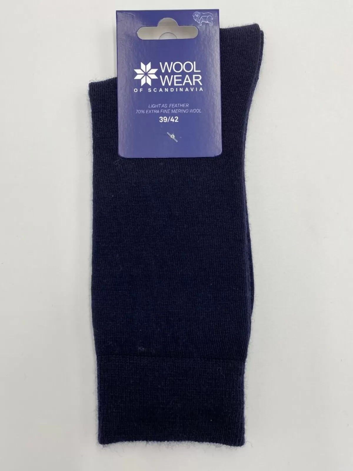 Danefæ Woolwear Uldsokker Dressed Navy Nr.26B Flash Sale