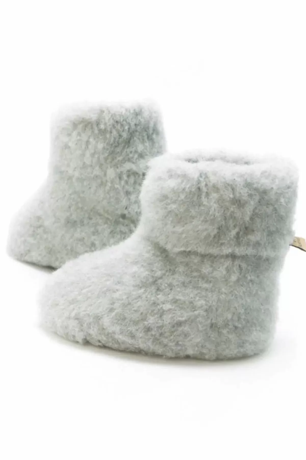 Børn Danefæ Alwero Kids Booties Jr Light Grey