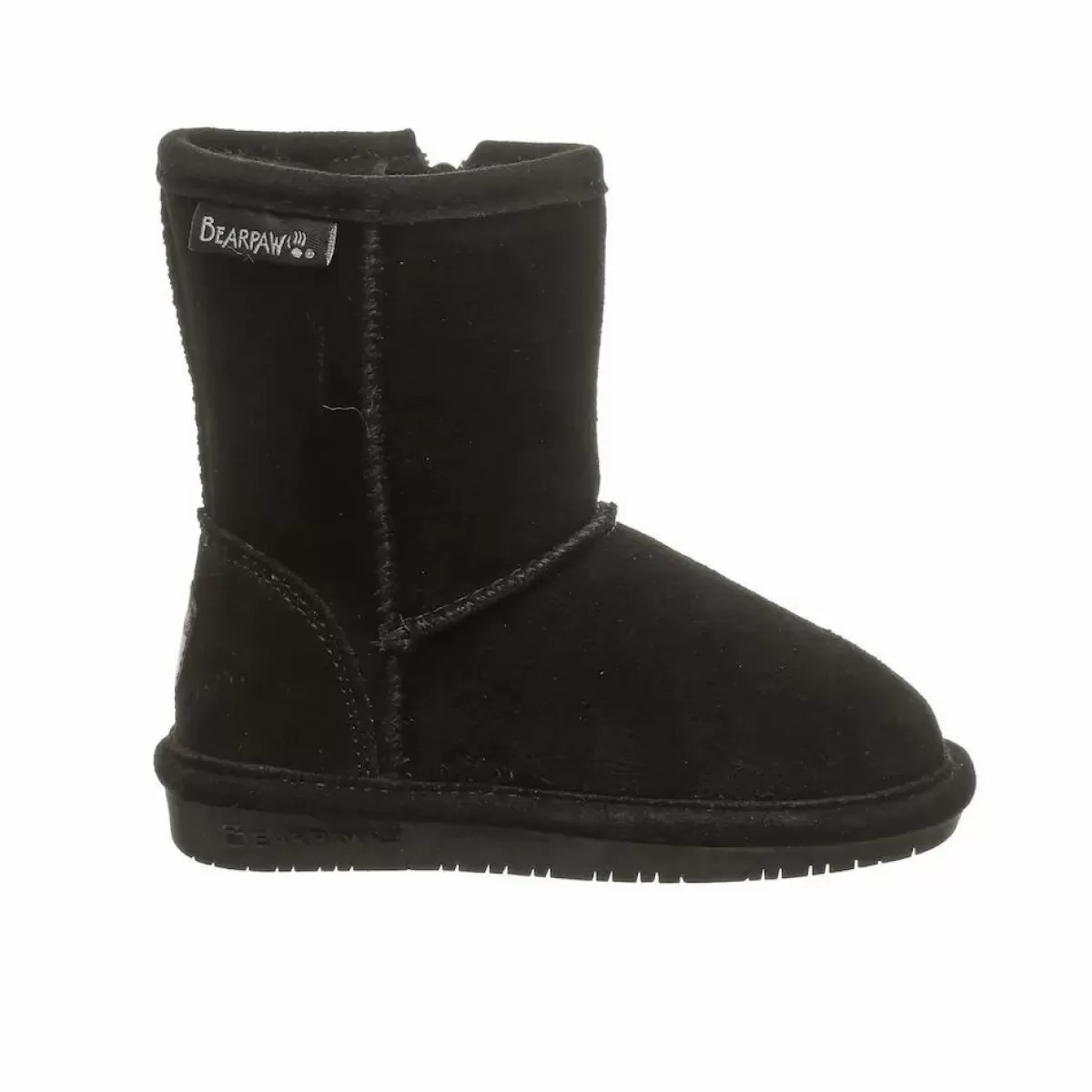 Børn Danefæ Bearpaw-Emma Toddler Zip Black