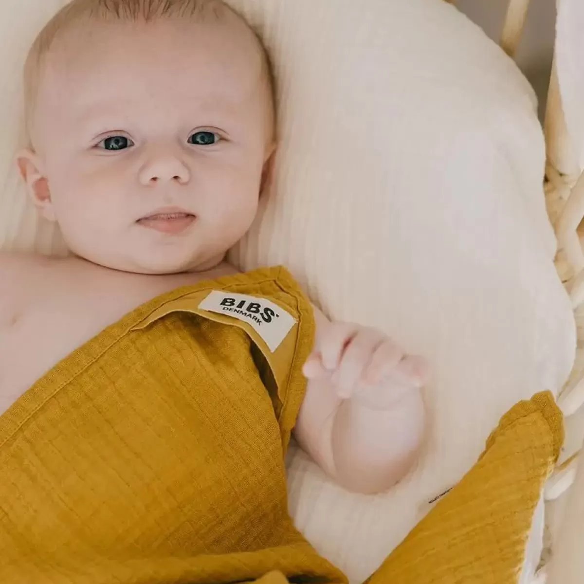 Baby Danefæ Bibs Cuddle Cloth Mustard