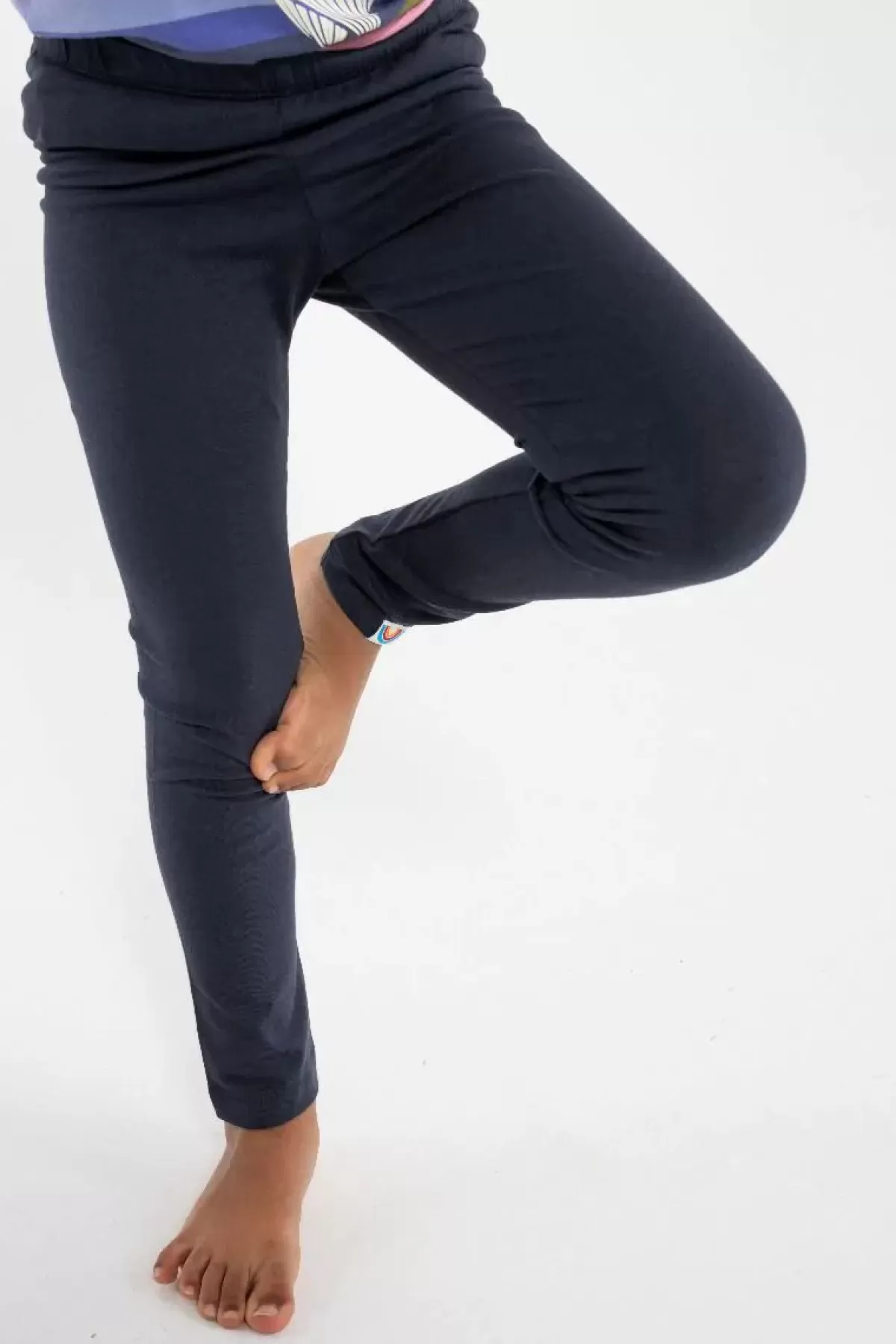 Børn Danefæ Bifrost - Honning Leggings Navy