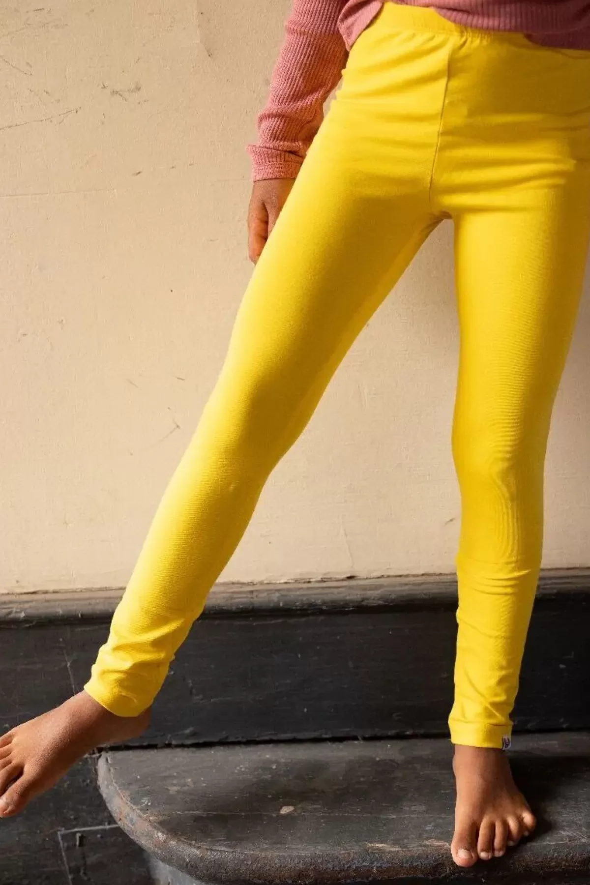 Baby Danefæ Bifrost - Sirop Leggings Yellow