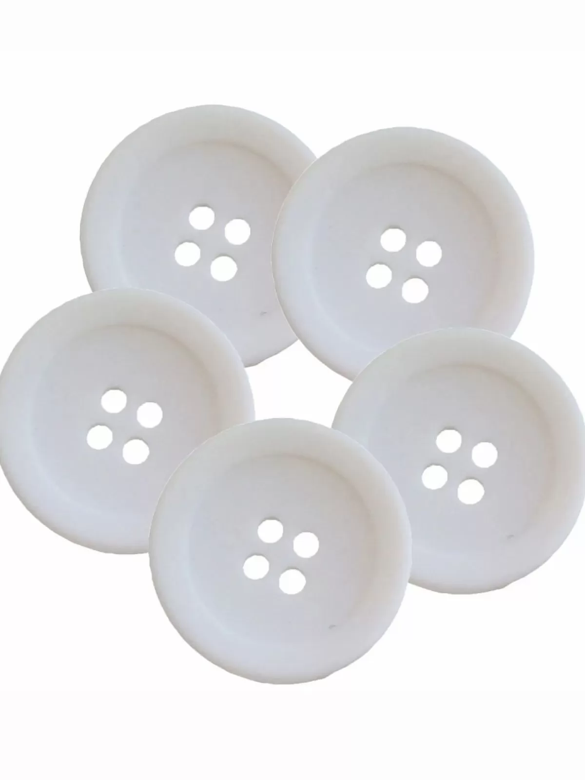 Dame Danefæ Buttons White 2