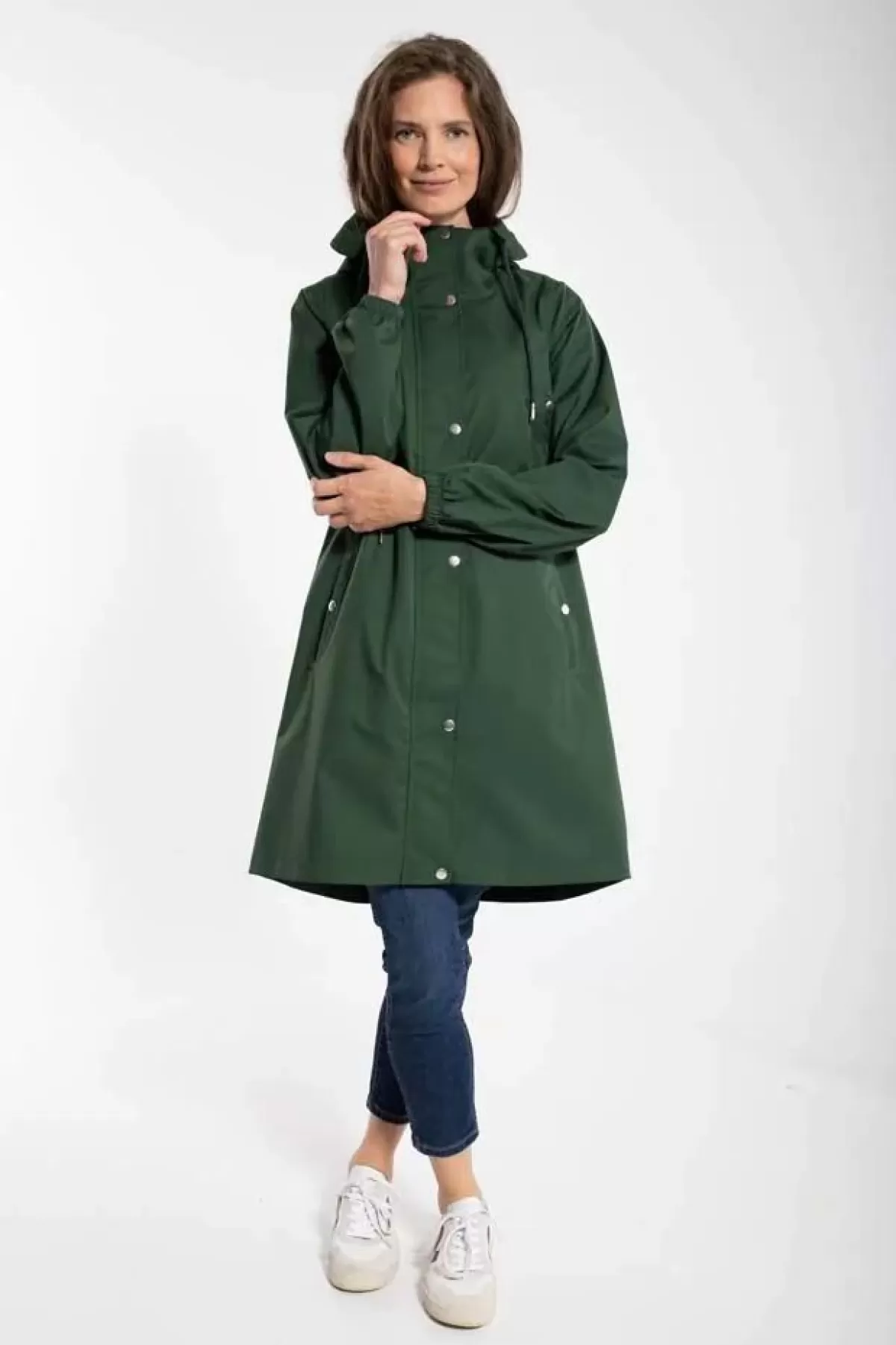 Dame Danefæ Danaalborg Raincoat Dark Khaki