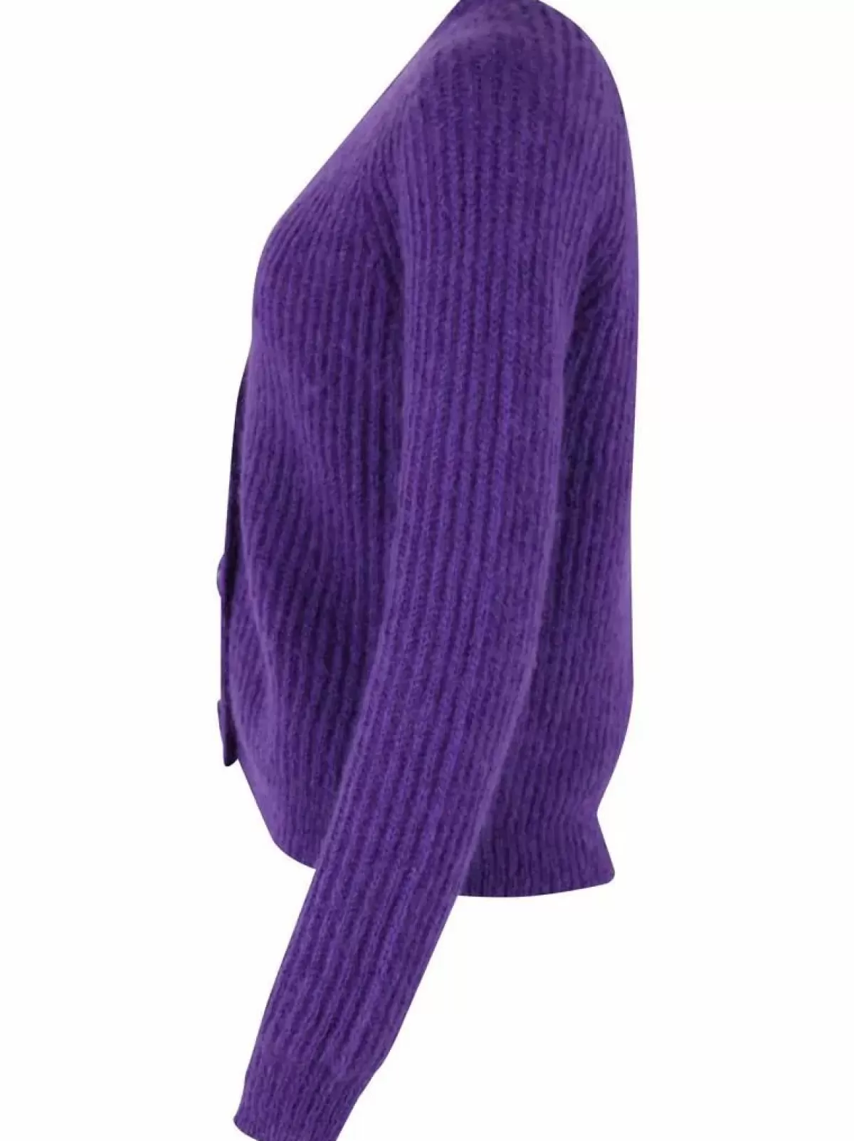 Dame Danefæ Danadorable Wool Cardigan Purple