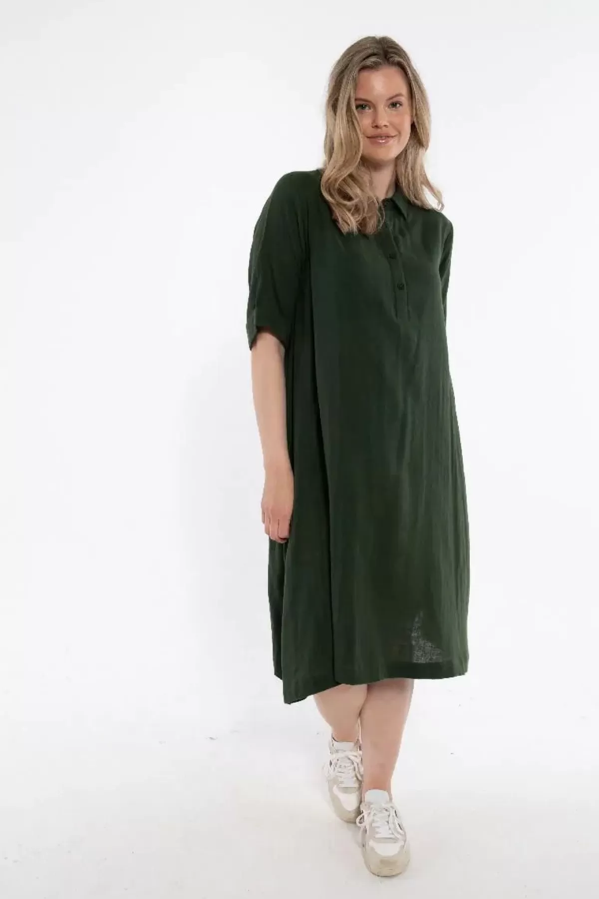 Dame Danefæ Danane Cloth Dress Dk Army