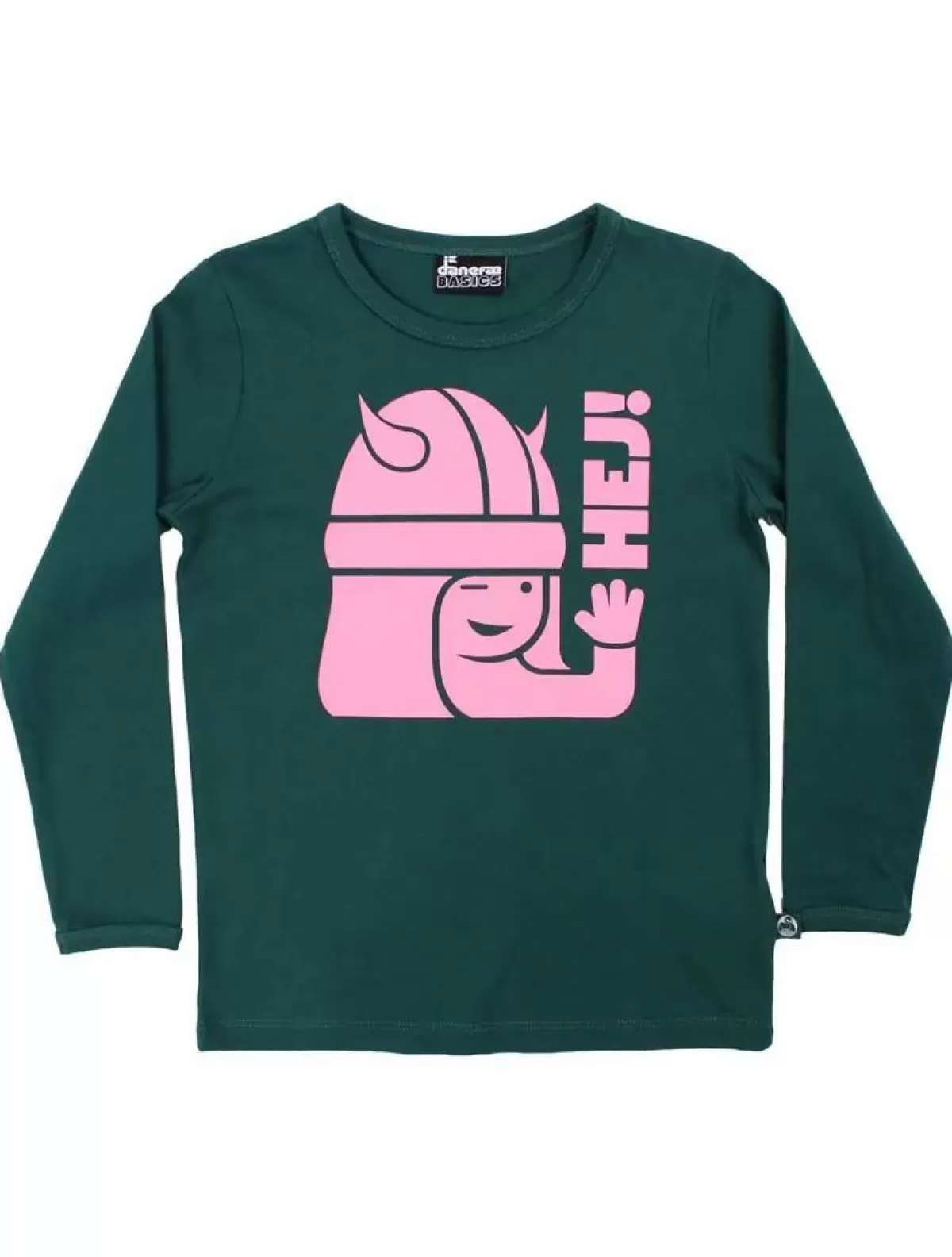 Børn Danefæ Danebasic Longsleeve Dark Duck Hej Frej