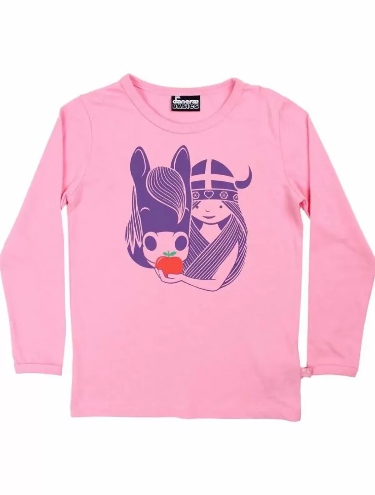 Børn Danefæ Danebasic Longsleeve Lovely Rose Idunn