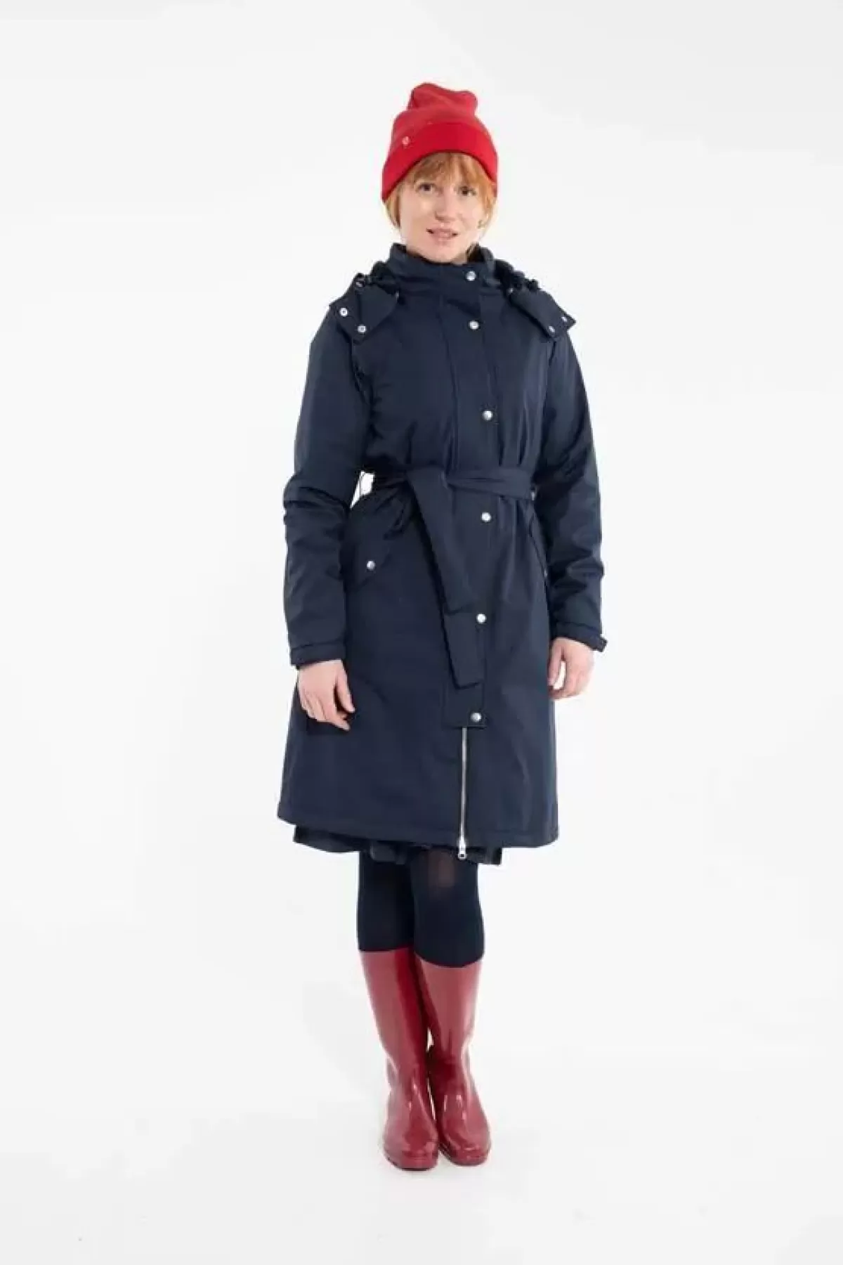 Dame Danefæ DaneBørnholm Winter Rain Dk Navy