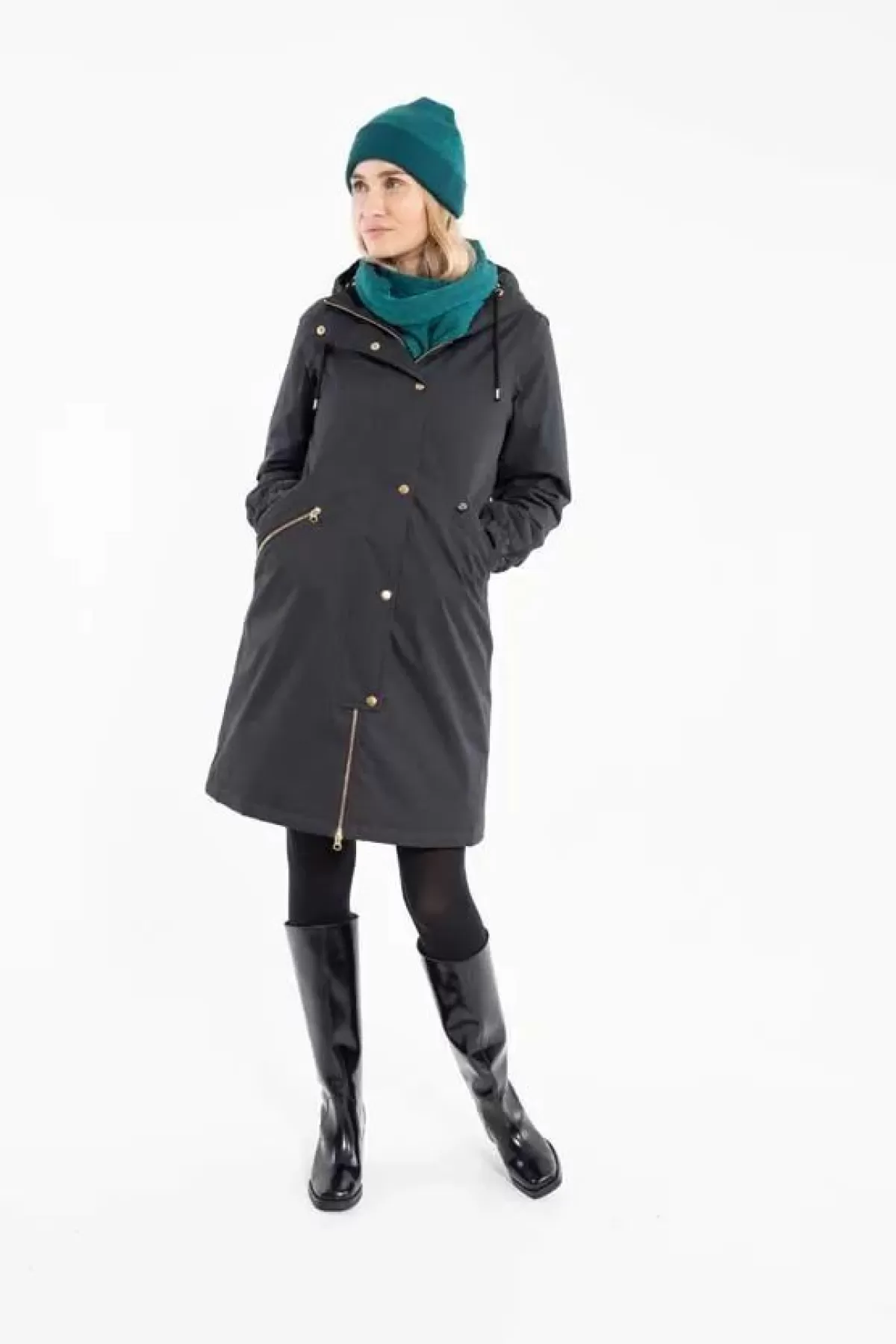 Dame Danefæ Danebrunhilde Winter Parka Black