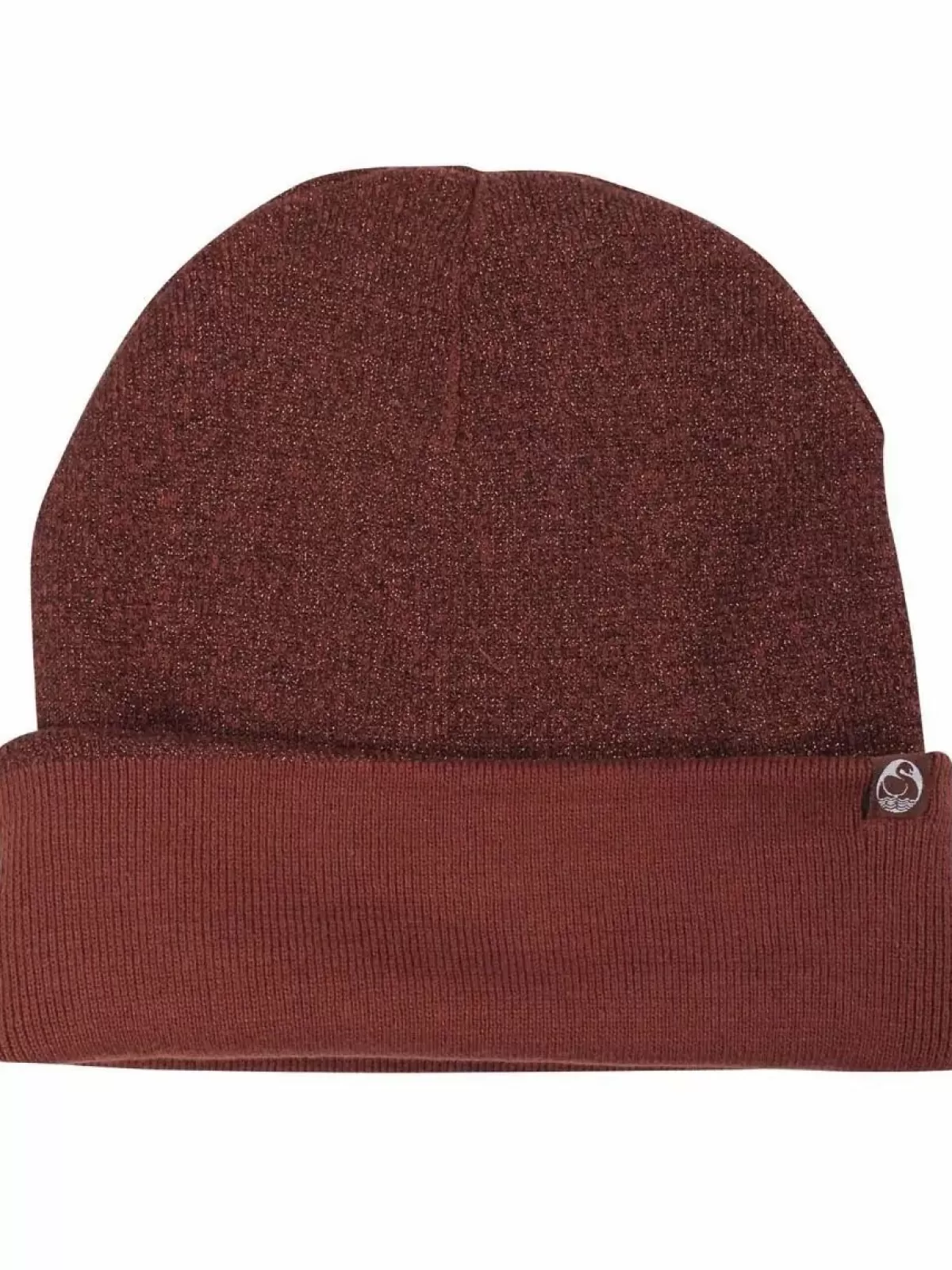 Dame Danefæ Danecarmen Beanie Cognac/Bronze Glitter