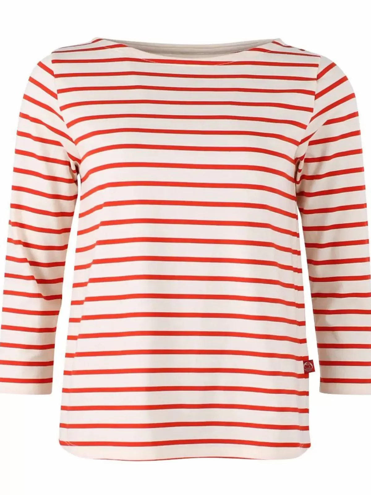 Dame Danefæ Danecarribean Heavy Cotton Tee Chalk/Bright Red