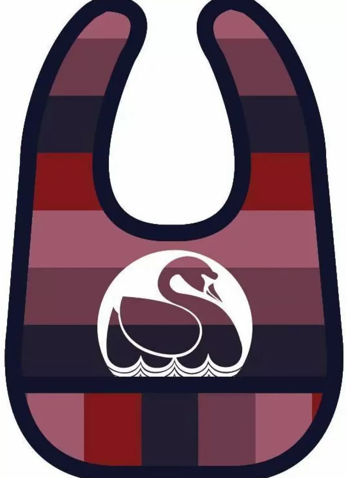 Baby Danefæ Danechef Bib Jammyjam Swan