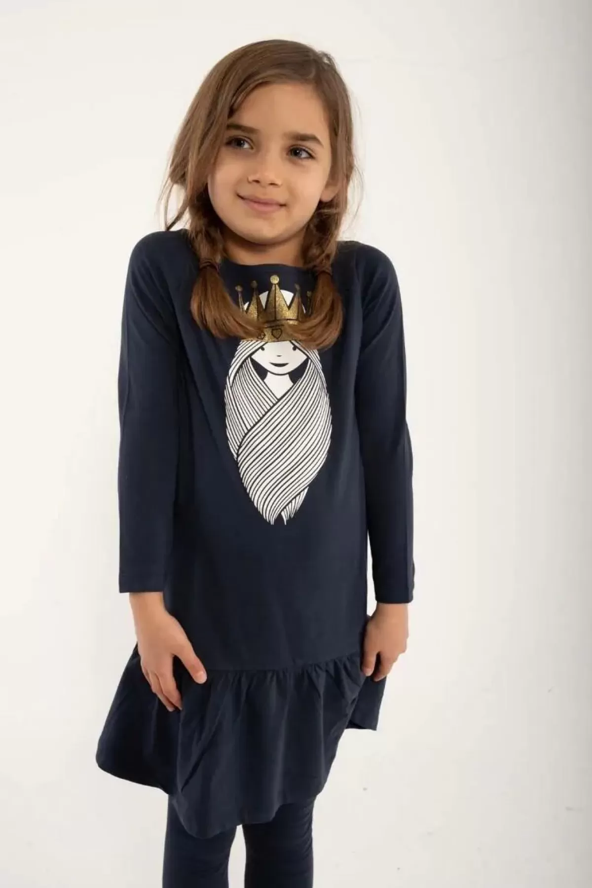 Børn Danefæ Danecookie Dress Dk Navy Prinsesse