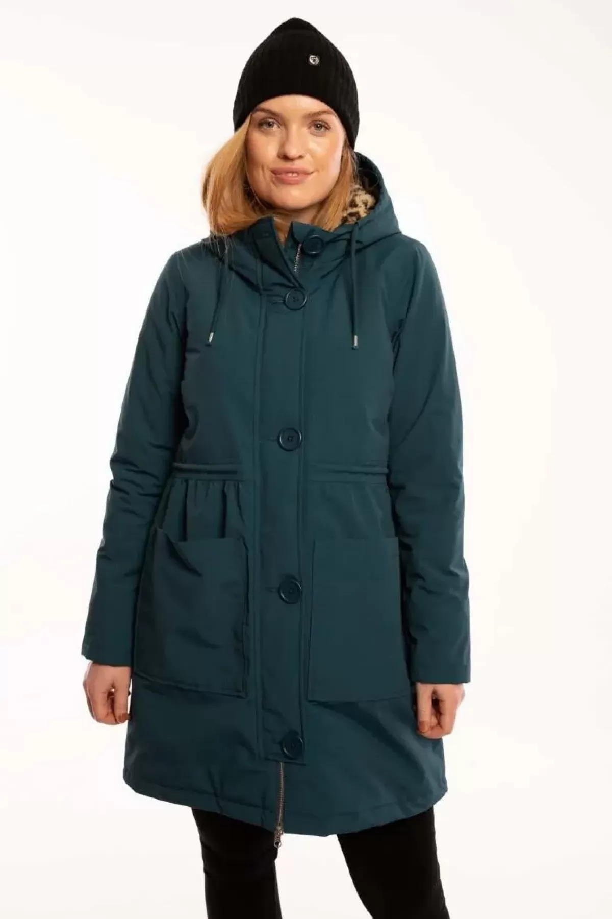 Dame Danefæ Danecorgi Winter Parka Dusty Blue