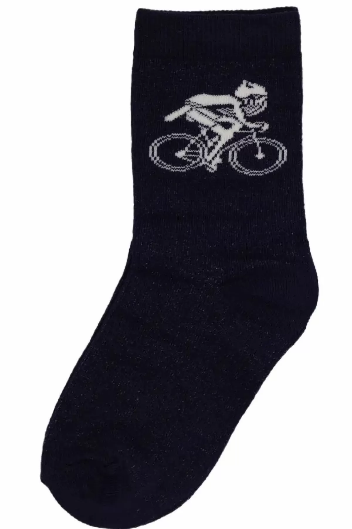 Børn Danefæ Danedanmark Kids Socks Navy Biking Viking