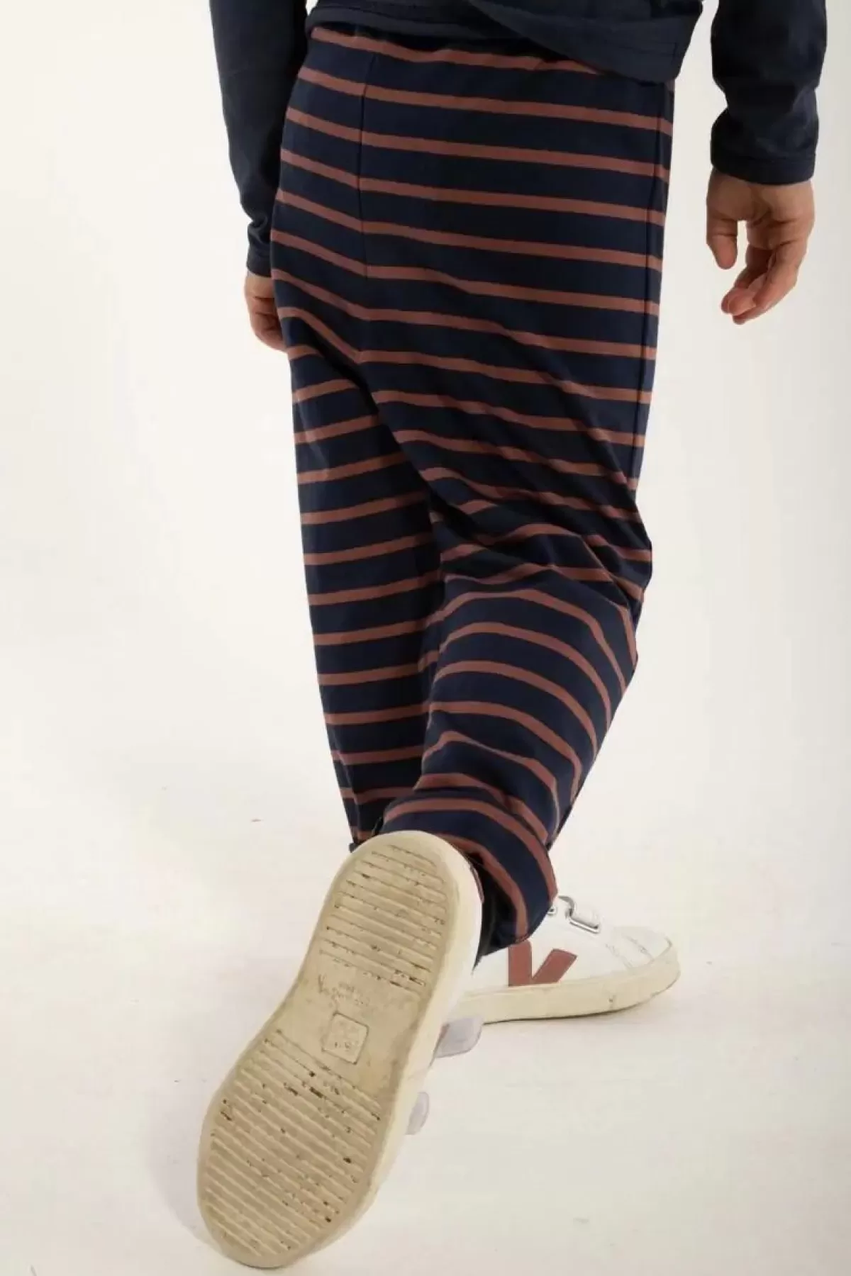 Børn Danefæ Danedeck Junior Pants Dk Navy/Beige Rose