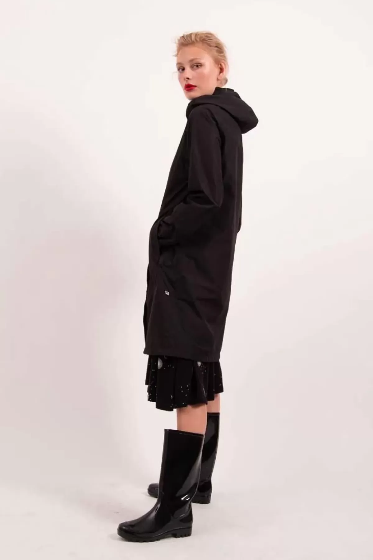 Dame Danefæ Danedith Rainjacket Black