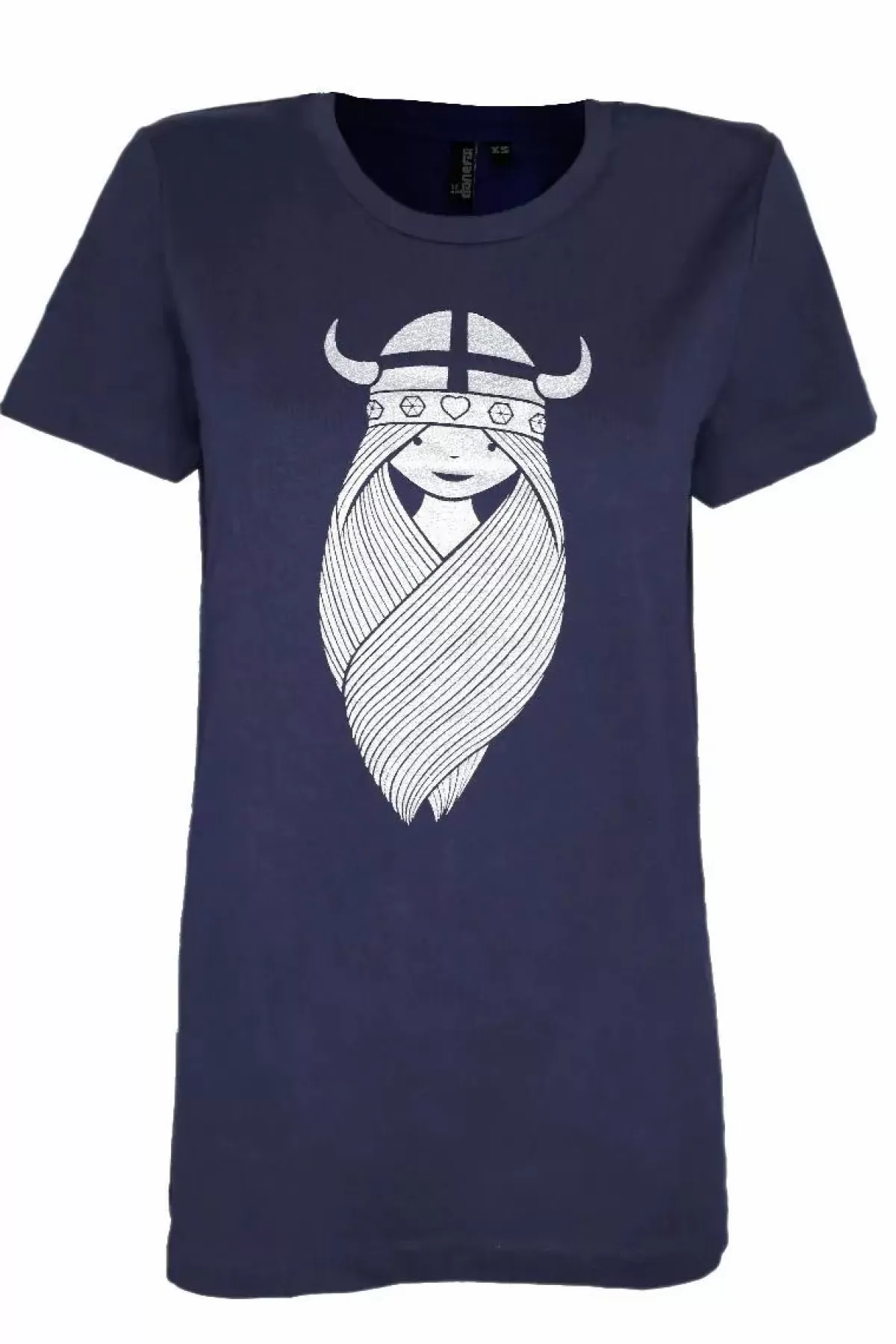 Dame Danefæ Danefavorito Tee X Navy Freja (White)