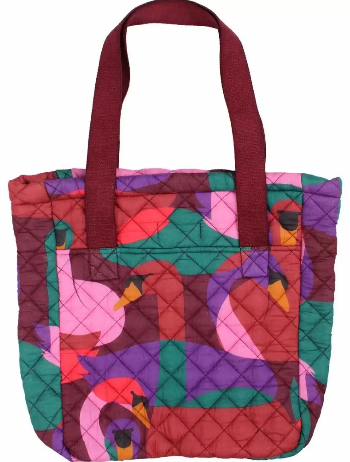 Dame Danefæ Danegry Tote Bag Dark Bordeaux Swanoscope