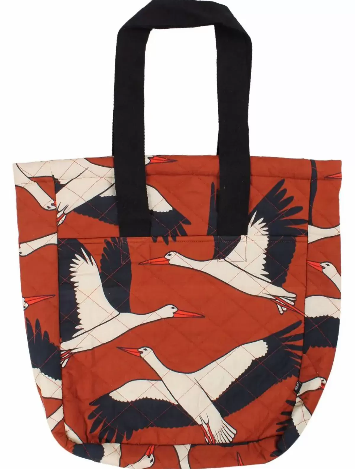 Dame Danefæ Danegry Tote Bag Rust Big Stork