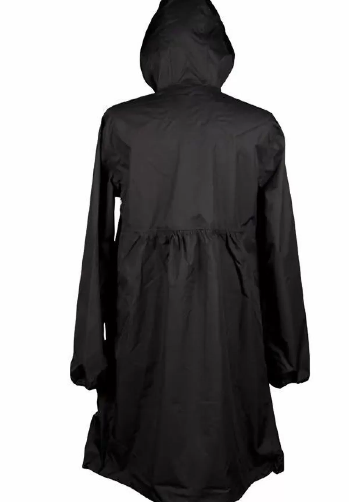 Dame Danefæ Danehelen Rainjacket Black (Black Zip)