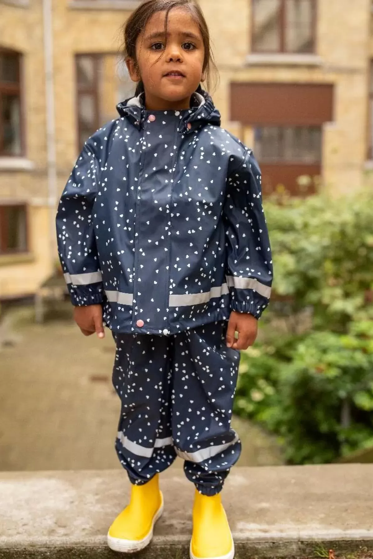 Baby Danefæ Danekarl Rain Set Navy Confetti