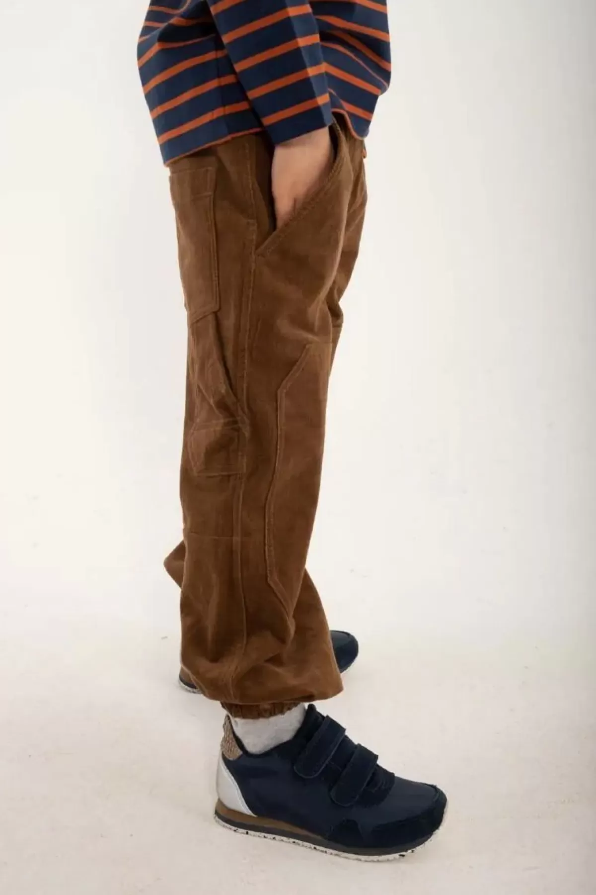 Børn Danefæ Danekatholt Cord Pants Brown Beige