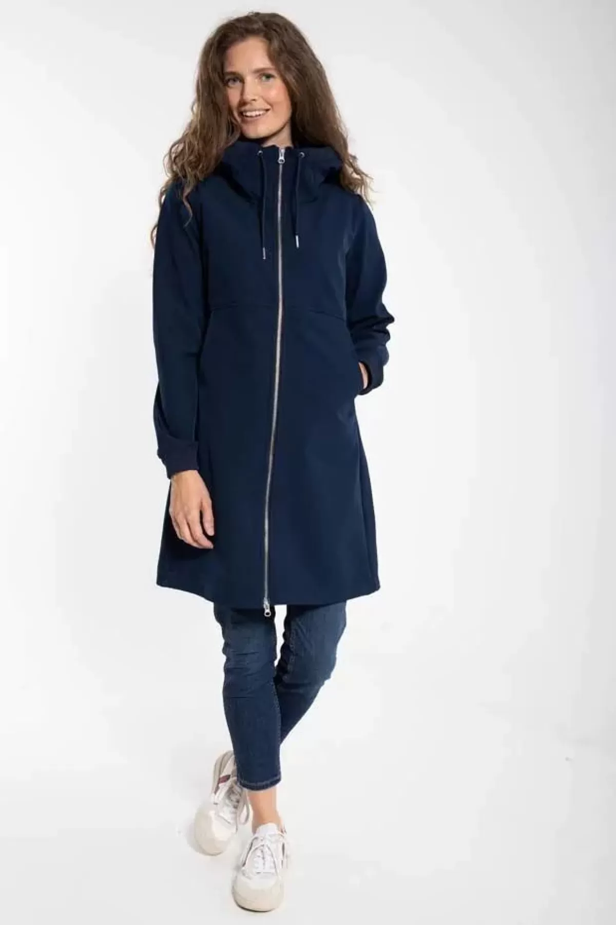 Dame Danefæ Daneline Softshell Navy