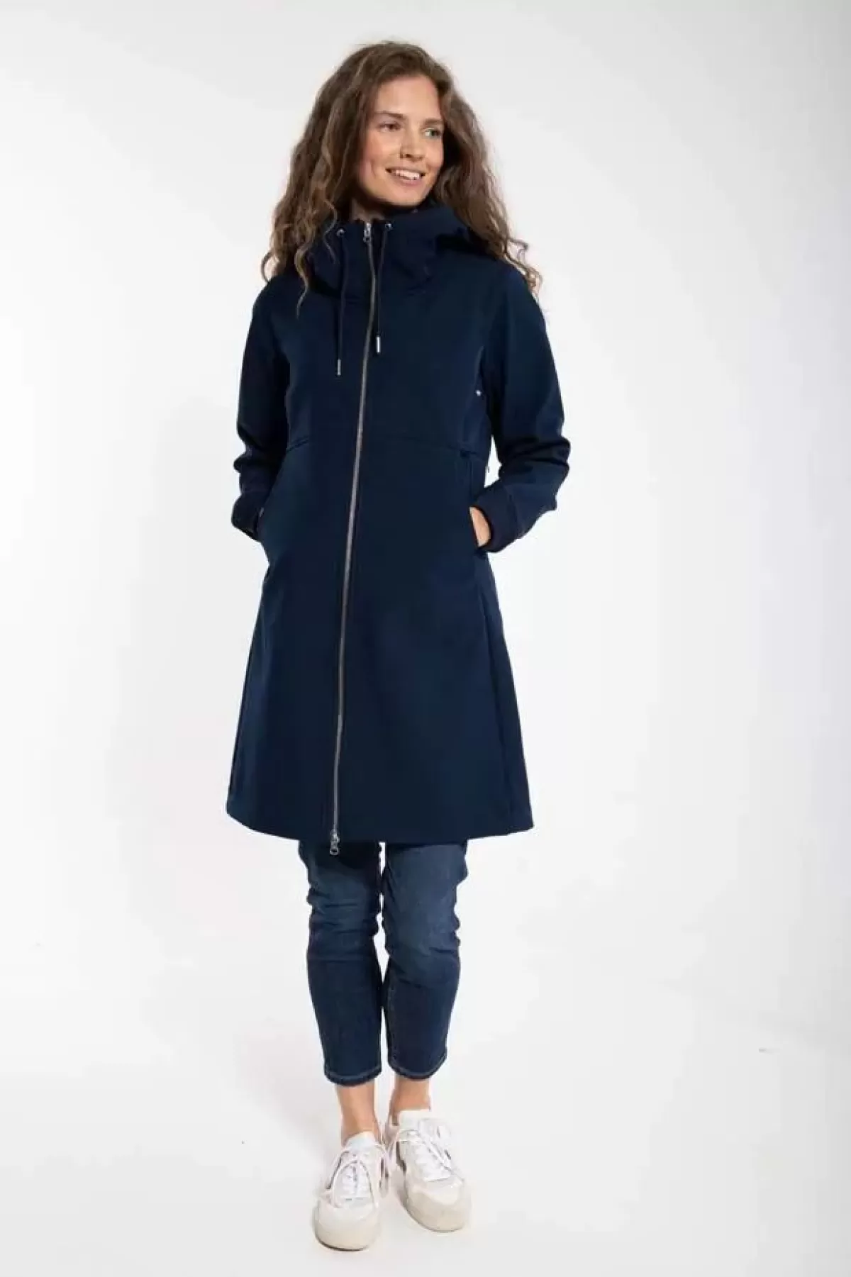 Dame Danefæ Daneline Softshell Navy