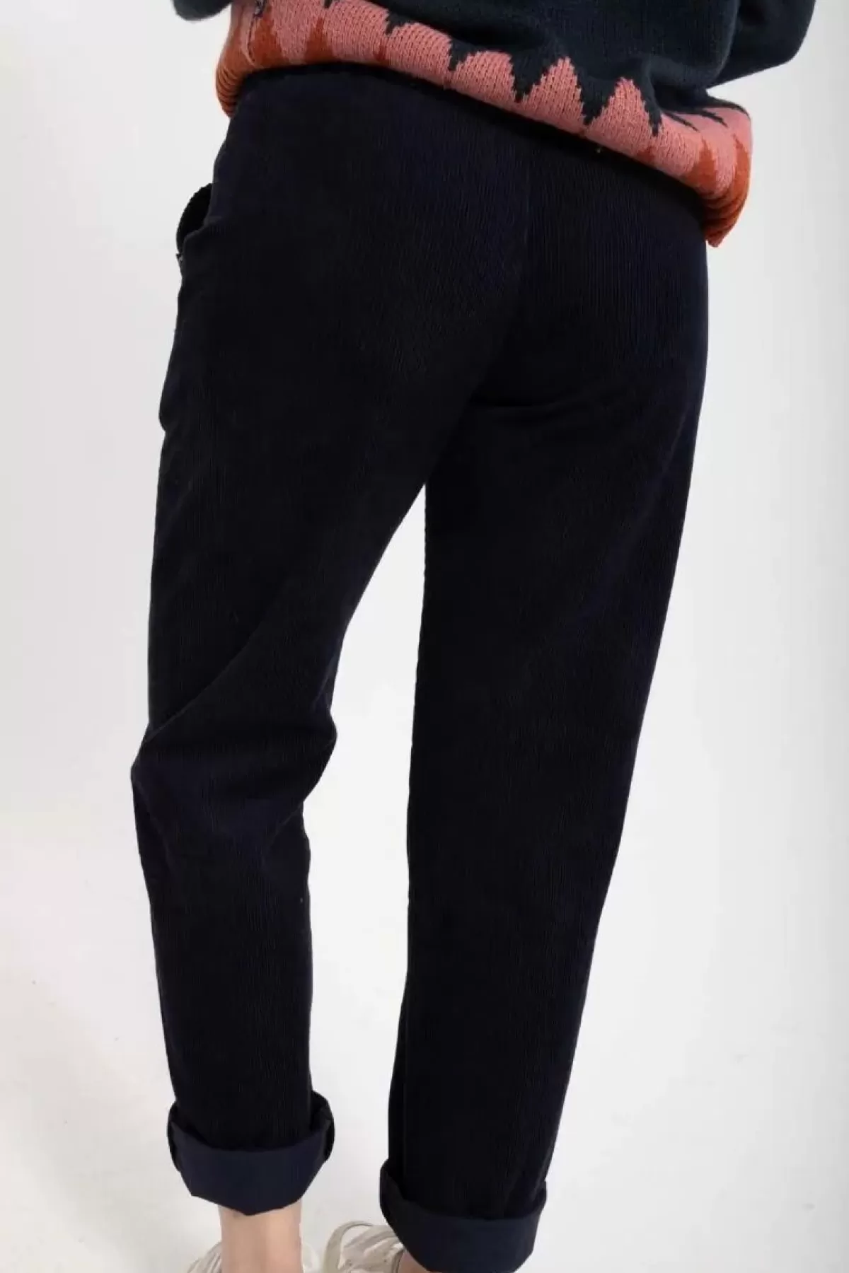 Dame Danefæ Daneliseleje Cord Pants Dk Navy