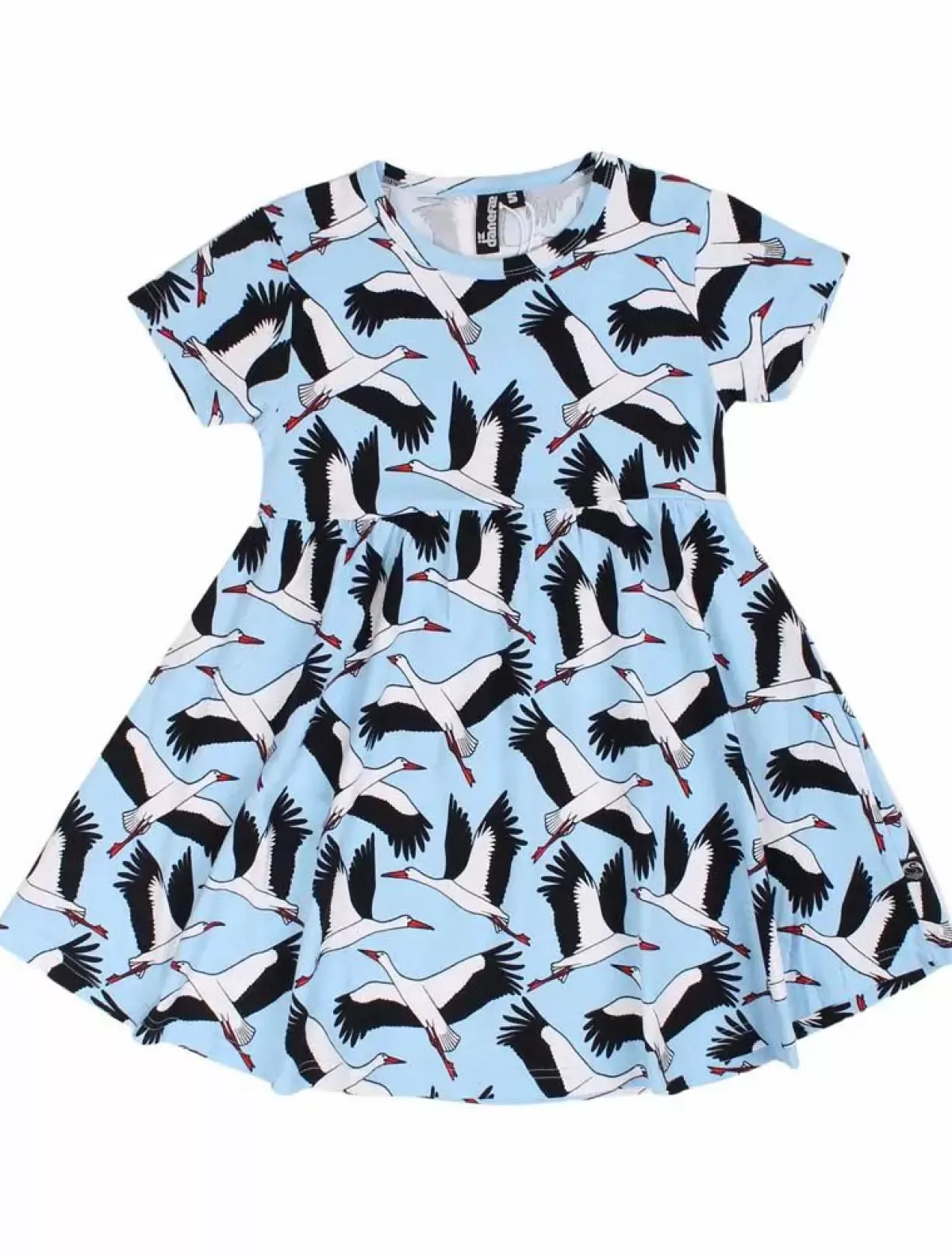 Børn Danefæ Danelollipop Dress Ss Light Blue Stork