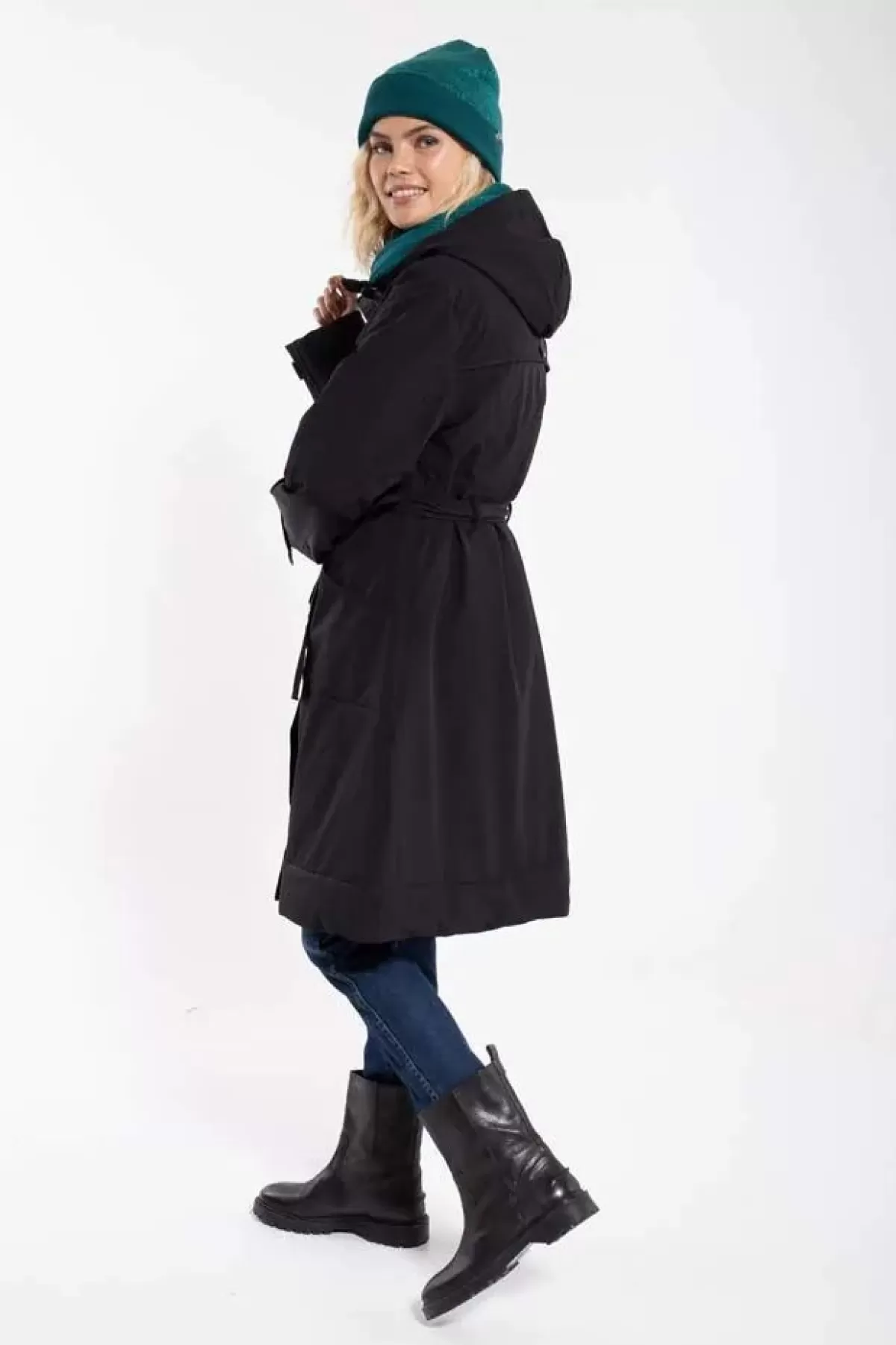 Dame Danefæ Danelse Stretch Winter Jacket Black