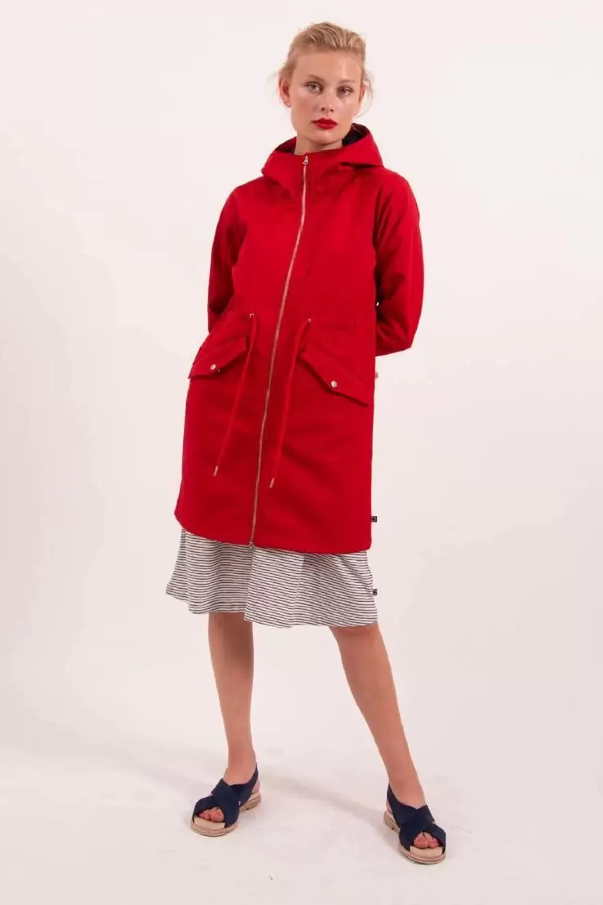 Dame Danefæ Danemarianne Softshell Red