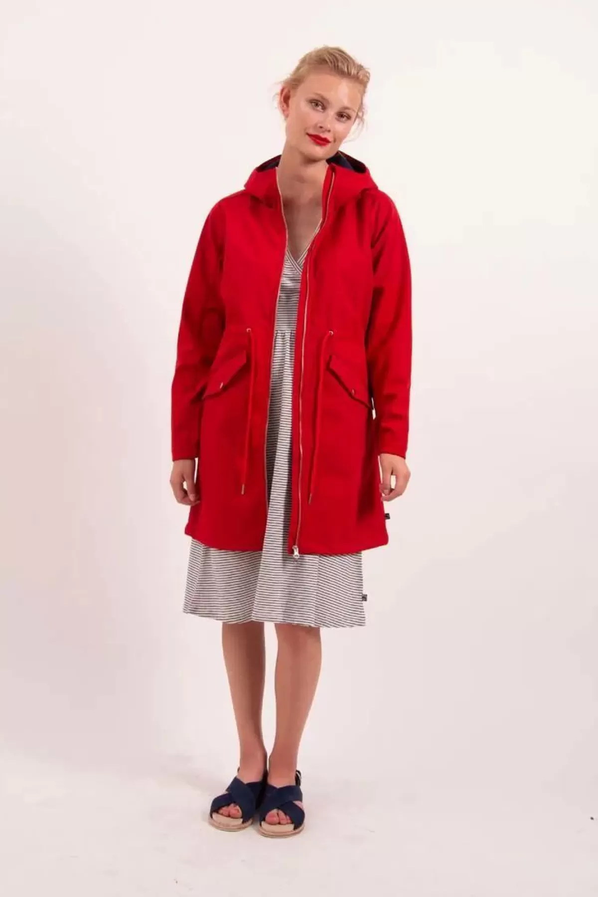 Dame Danefæ Danemarianne Softshell Red