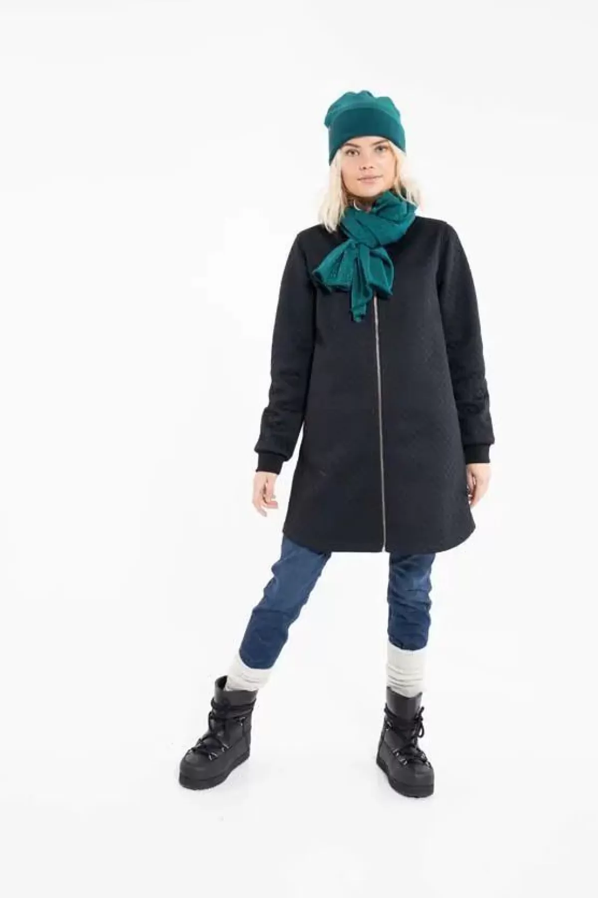 Dame Danefæ Danematilde Thermo Coat Black