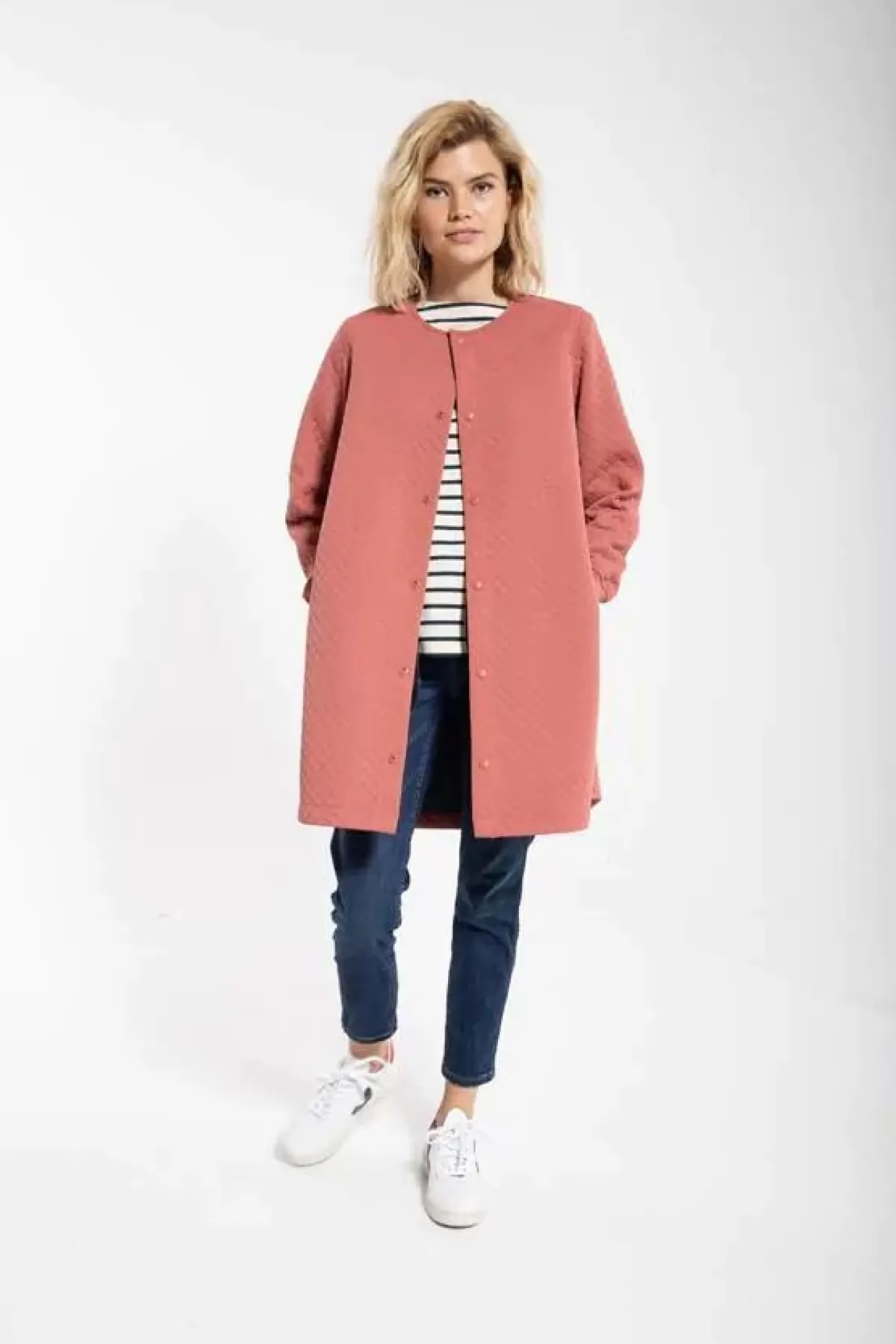 Dame Danefæ Danemaude Thermo Coat Grey Rose