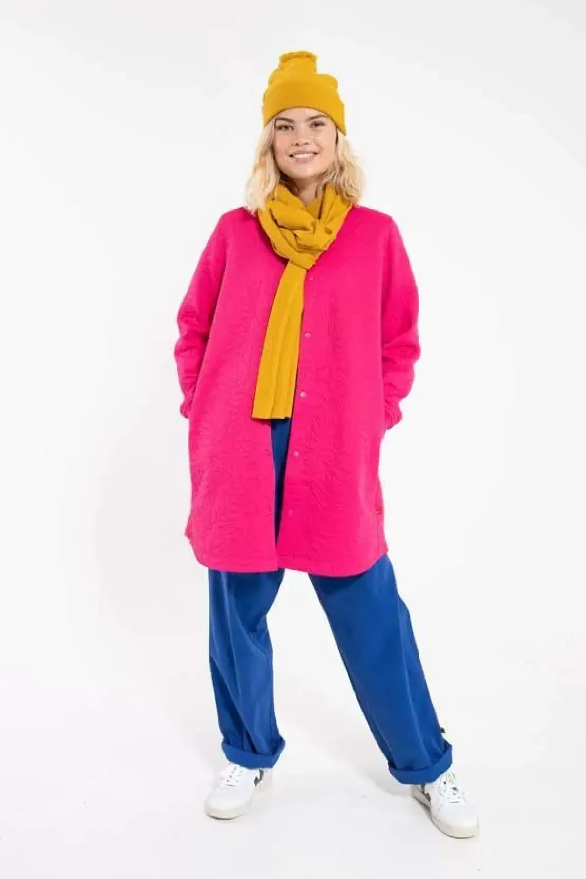 Dame Danefæ Danemaude Thermo Coat Hot Pink