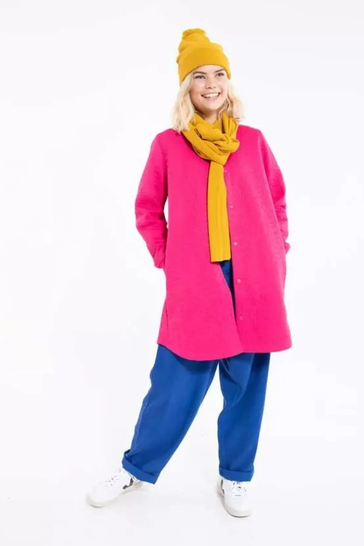 Dame Danefæ Danemaude Thermo Coat Hot Pink