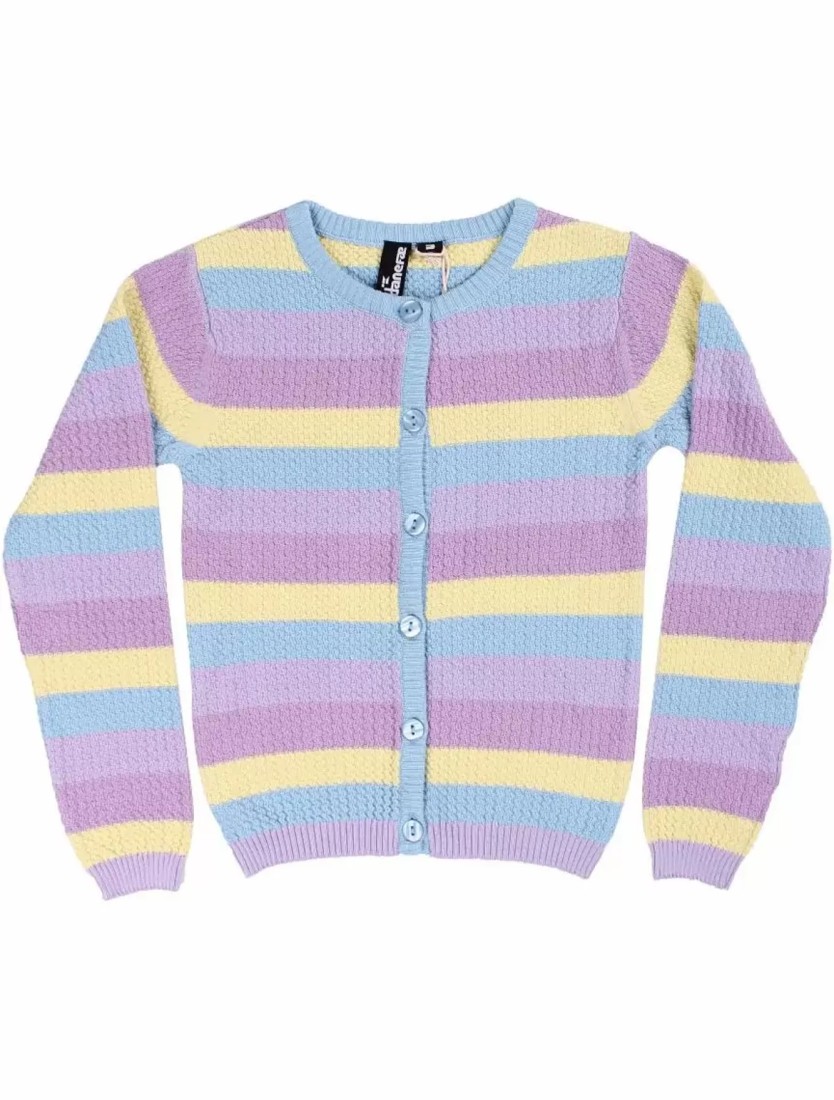 Børn Danefæ Danemerle Pearl Cardigan Lt Lilac / Pale Yellow