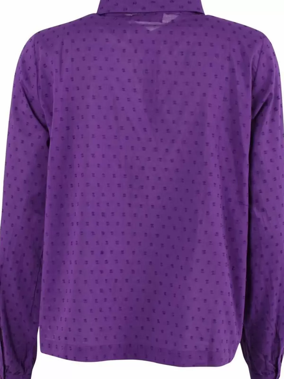 Dame Danefæ Danenovember Cotton Dot Shirt Purple